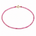 Kamienkový náramok PINK TURMALÍN