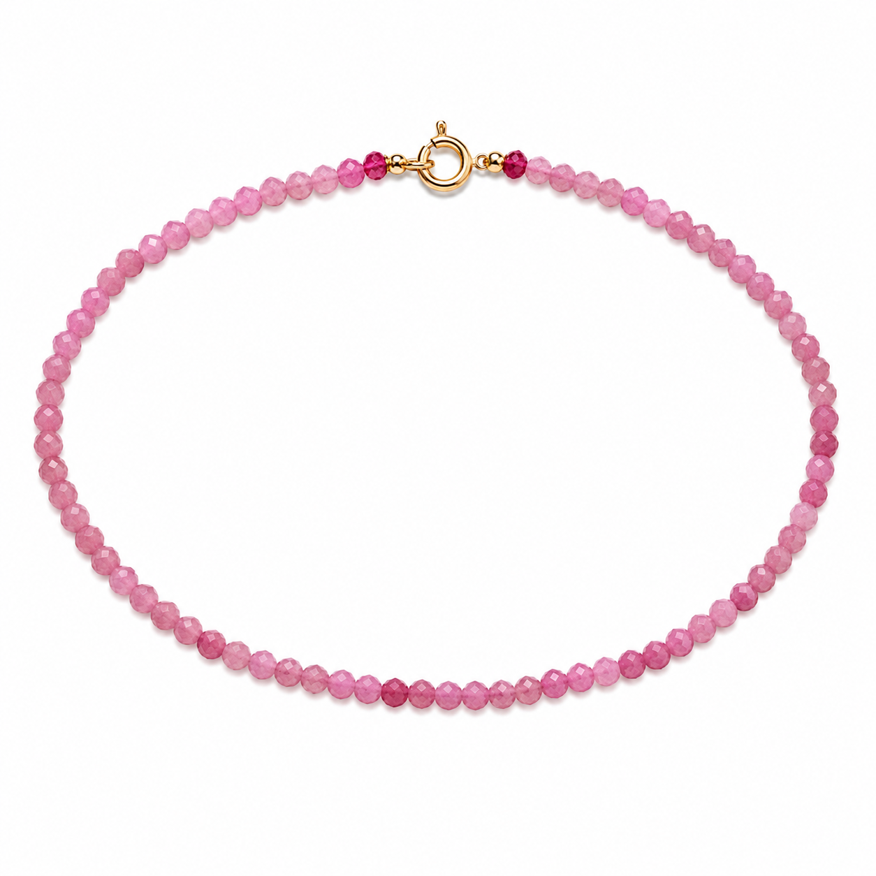 Kamienkový náramok PINK TURMALÍN