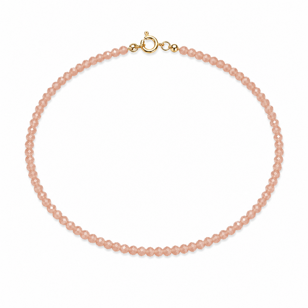 Kamienkový náramok PEACH MOONLIGHT STONE