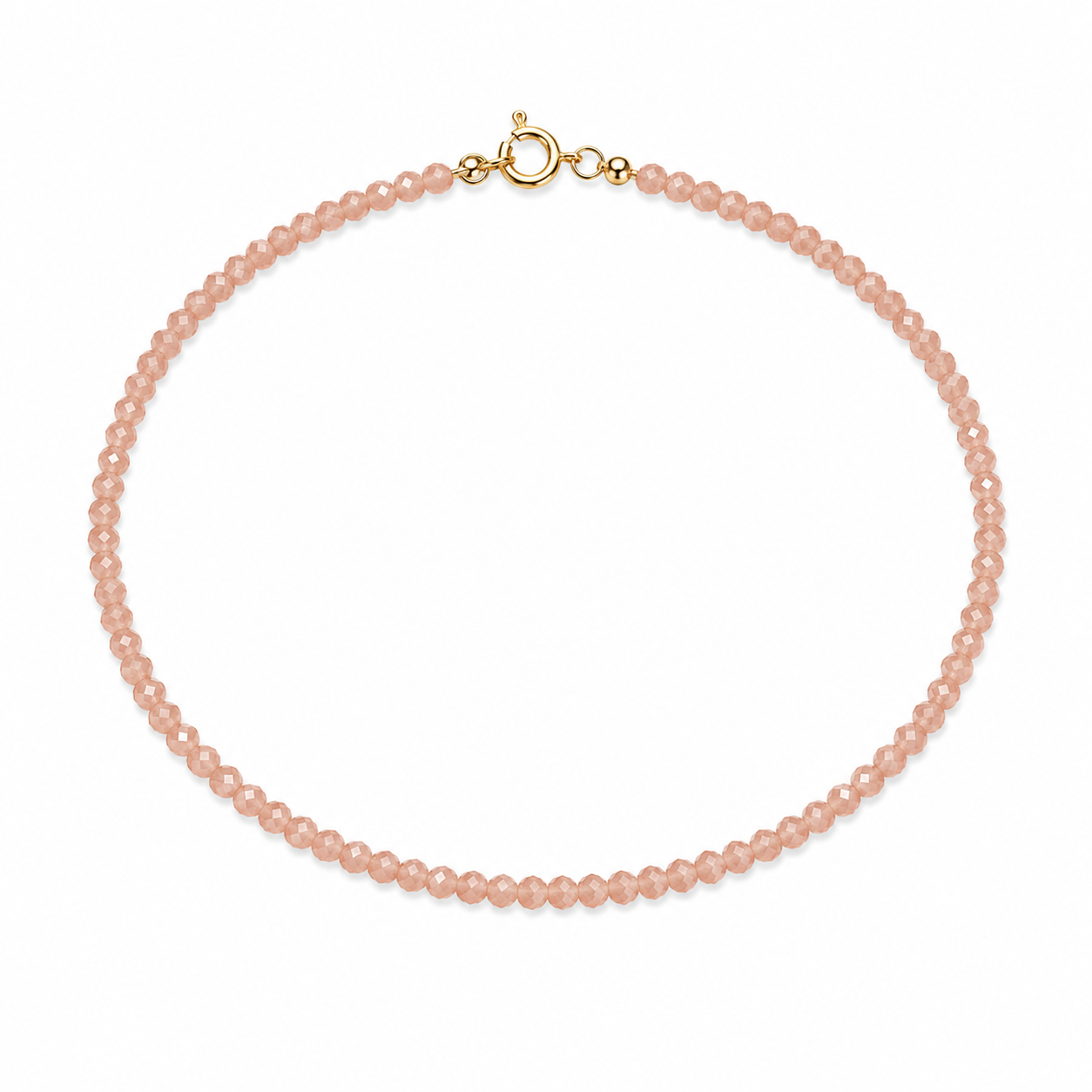 Kamienkový náramok PEACH MOONLIGHT STONE