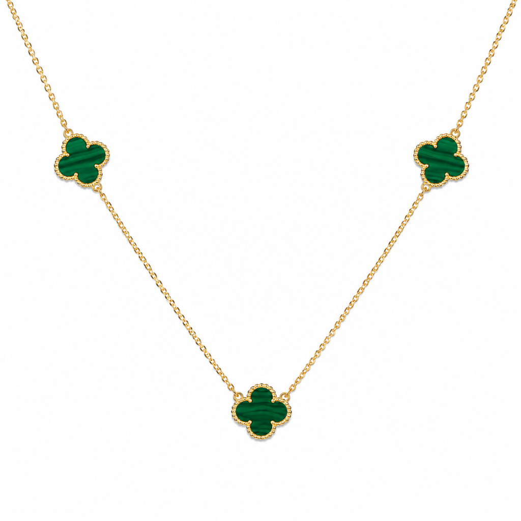 Retiazka štvorlístok GREEN 3x 8mm
